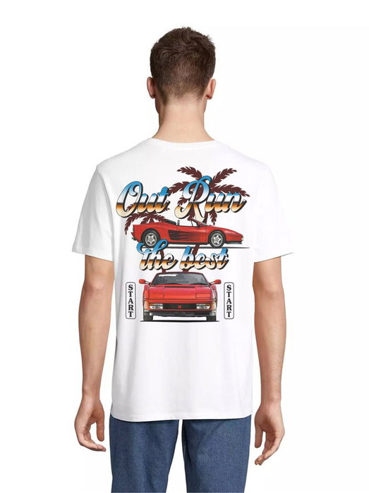 Camiseta de Manga Corta Hombre RADIKAL RKOUT203L Blanco L Camiseta de Manga Corta Hombre RADIKAL RKOUT203L Blanco L