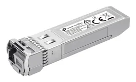 TP-Link Omada SM5110LSB-10 Módulo Transceptor SFP+ de Fibra Óptica 10GbE 10312 Mbit/s, LC (UPC) 9/125 µm, 10 km, Hot-Swap, Plata