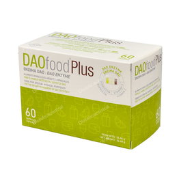 Dr. Healthcare Daofood Plus 60 Cápsulas - Complemento Alimenticio con DAO, Quercetina y Vitamina C - 60Cap