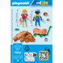 PLAYMOBIL Cuidados de la Familia de Erizos My Life 71512