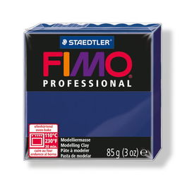 Pasta Modelar Fimo Professional Azul Marino 85 Gr. (Set de 4)
