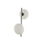 DKD Home Decor Lámpara de Sobremesa de Mármol y Cristal Bola