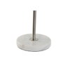 DKD Home Decor Lámpara de Sobremesa de Mármol y Cristal Bola