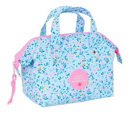 Neceser de Viaje Vicky Martín Berrocal Paraíso Rosa Azul claro 26.5 x 17.5 x 12.5 cm