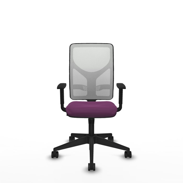 PIQUERAS Y CRESPO Silla de oficina Motilla con mecanismo Sincro, Morada y Blanco PIQUERAS Y CRESPO Silla de oficina Motilla con mecanismo Sincro, Morada y Blanco