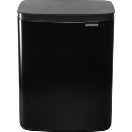 Brabantia BO Cubo de Basura 12 Litros Negro Mate