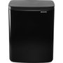 Brabantia BO Cubo de Basura 12 Litros Negro Mate