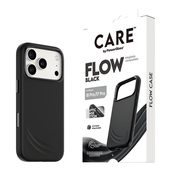 PanzerGlass CARE by PanzerGlass Flow Case Schwarz m. MagSafe iPhone 17 Pro
