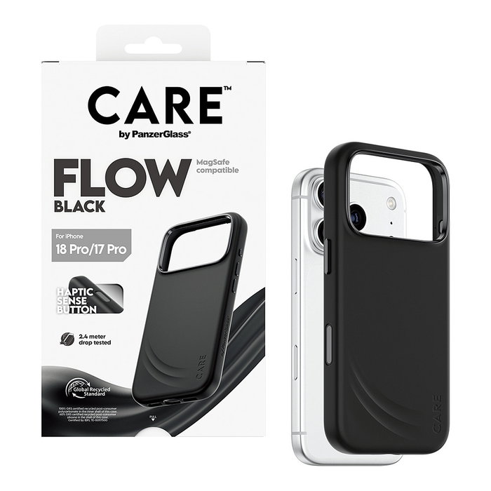 PanzerGlass CARE by PanzerGlass Flow Case Schwarz m. MagSafe iPhone 17 Pro