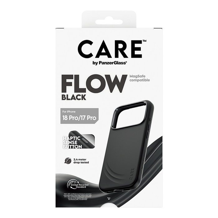 PanzerGlass CARE by PanzerGlass Flow Case Schwarz m. MagSafe iPhone 17 Pro