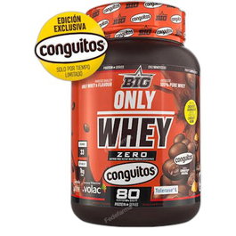 BIG Only Whey Concentrado de Proteína Sabor Conguitos Dark - 1 Kg