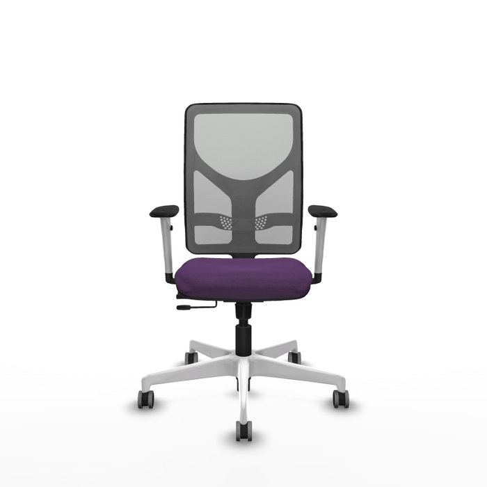 PIQUERAS Y CRESPO Silla de oficina Motilla Morada con mecanismo Sincro/Traslack
