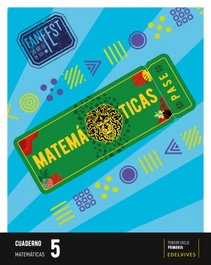 EDELVIVES Cuaderno Matemáticas 5º Primaria Fanfest Castilla León / Galicia 2023