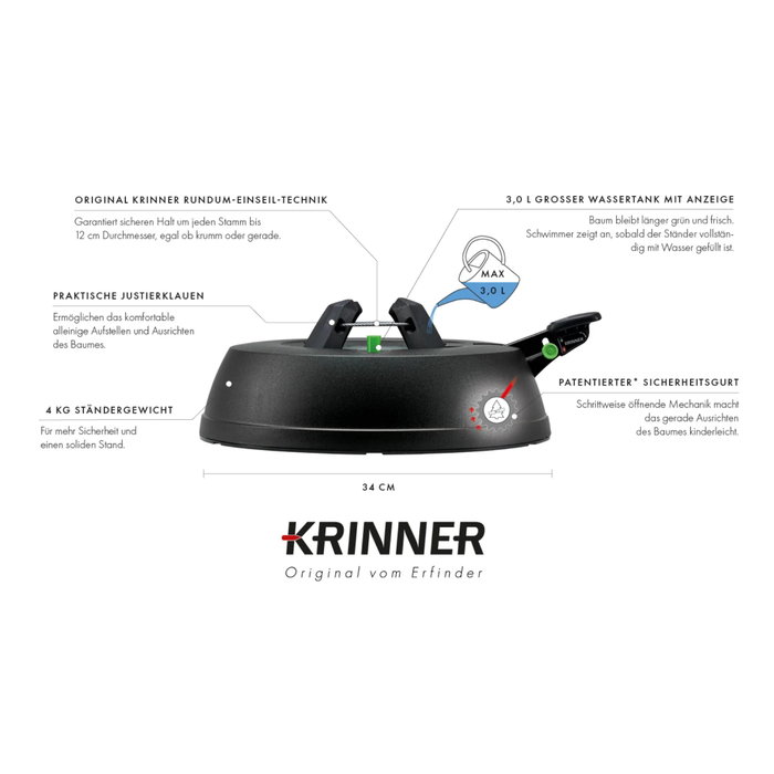 Krinner Comfort Grip+ S Green Line Krinner Comfort Grip+ S Green Line