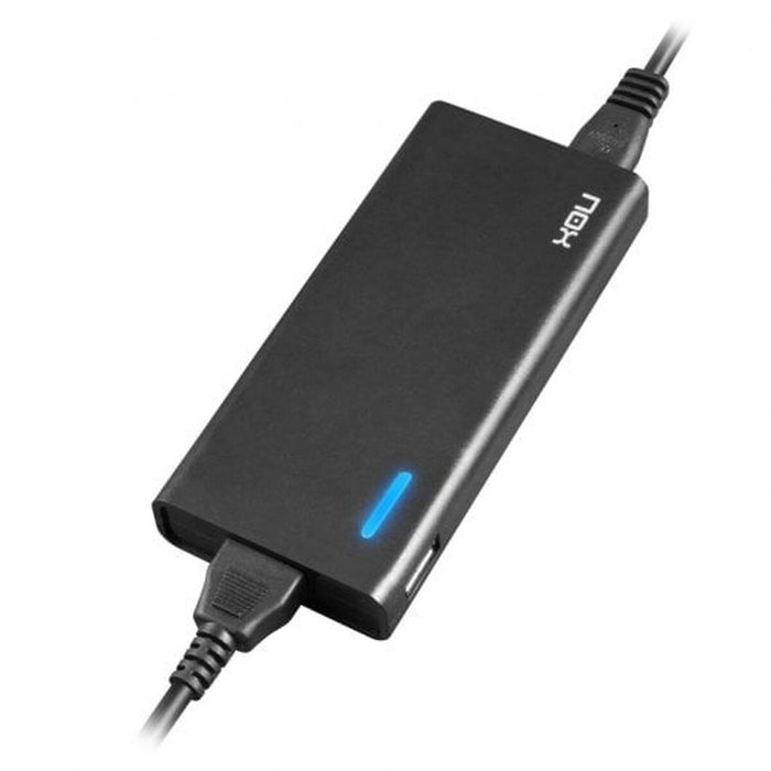 Nox NXPWR90NB Cargador Universal 90W con 10 Conectores y USB Nox NXPWR90NB Cargador Universal 90W con 10 Conectores y USB