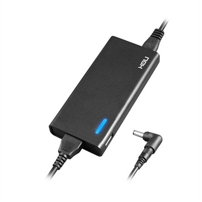 Nox NXPWR90NB Cargador Universal 90W con 10 Conectores y USB Nox NXPWR90NB Cargador Universal 90W con 10 Conectores y USB