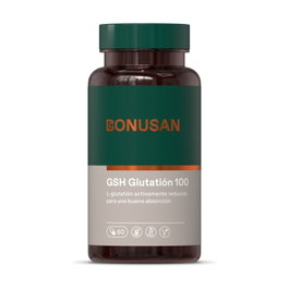 Bonusan GSH Glutation 100mg 60 Cápsulas
