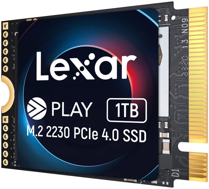 Lexar Lexar Play 1TB PCIe 4.0 M.2 NVMe SSD Lexar Lexar Play 1TB PCIe 4.0 M.2 NVMe SSD