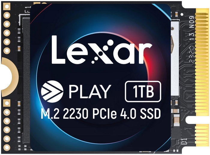 Lexar Lexar Play 1TB PCIe 4.0 M.2 NVMe SSD Lexar Lexar Play 1TB PCIe 4.0 M.2 NVMe SSD