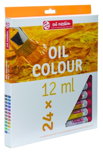 Talens Art Creation Set de Óleo 24 Tubos x 12ml Colores Surtidos Talens Art Creation Set de Óleo 24 Tubos x 12ml Colores Surtidos
