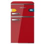 Cecotec frigorífico combinado rojo 86 L Bolero CoolMarket 2D Origin 86 E LED