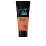 Maybelline Base de Maquillaje FIT ME! MATTE+PORELESS Foundation Tono #350-Caramel, Acabado Mate y Afinaporos de 12h, 30 ml