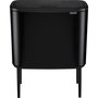 Brabantia Bo Touch Bin Negro Mate 11 + 23 L