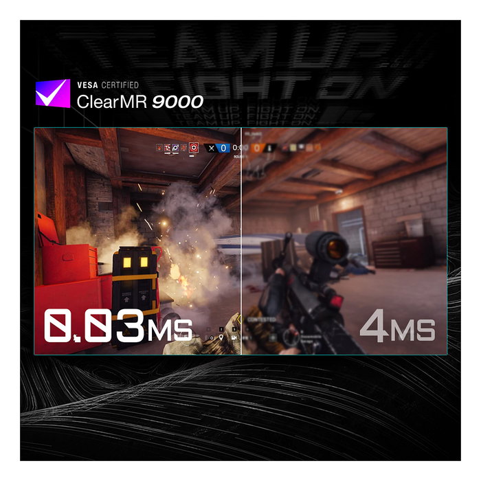 GIGABYTE MO27Q2 Monitor Gaming OLED 27" QHD 2560x1440, 240Hz, 0.03ms, HDR True Black 400, AMD FreeSync Premium Pro, HDMI 2.1, DisplayPort 1.4, 99% DCI-P3, Altavoces