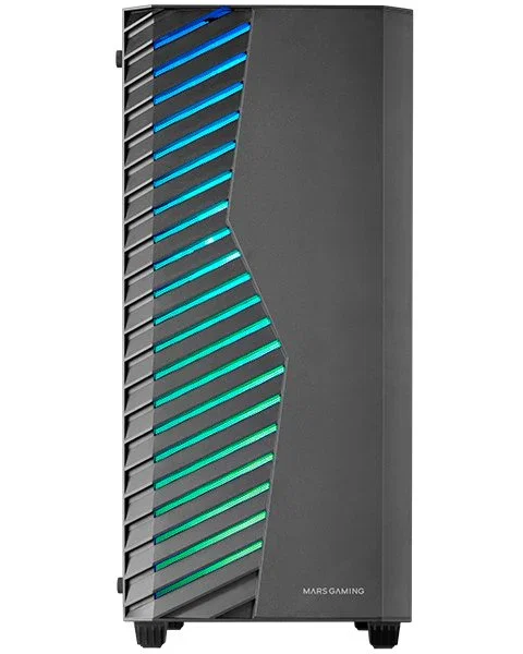 Mars Gaming MCVOLT Semitorre ATX con Iluminación ARGB y Cristal Templado Negra Mars Gaming MCVOLT Semitorre ATX con Iluminación ARGB y Cristal Templado Negra