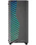 Mars Gaming MCVOLT Semitorre ATX con Iluminación ARGB y Cristal Templado Negra