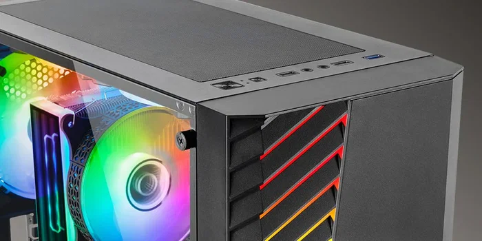 Mars Gaming MCVOLT Semitorre ATX con Iluminación ARGB y Cristal Templado Negra Mars Gaming MCVOLT Semitorre ATX con Iluminación ARGB y Cristal Templado Negra