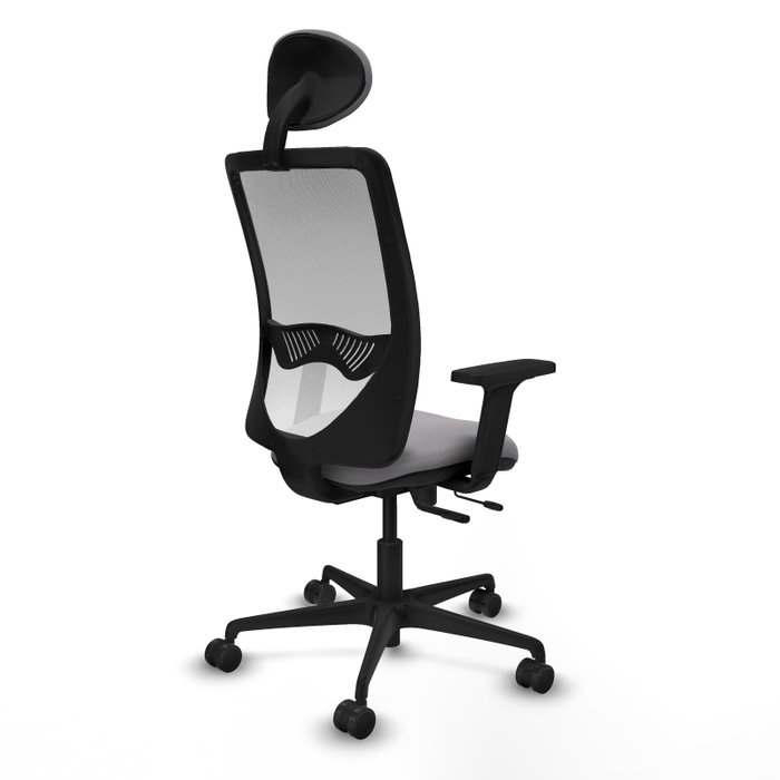 PIQUERAS Y CRESPO Silla de oficina Zulema Gris y Blanco PIQUERAS Y CRESPO Silla de oficina Zulema Gris y Blanco
