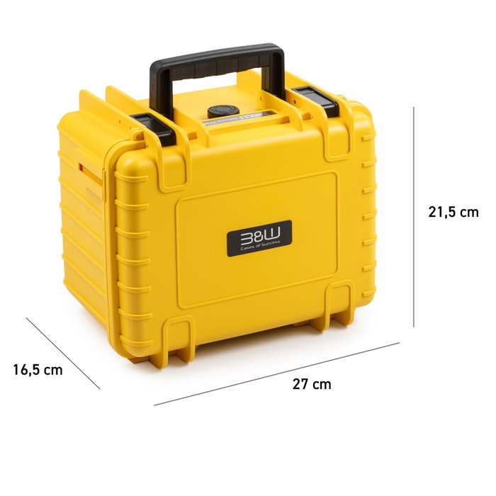 B&W action.case PP.66 amarillo para GoPro Hero 9-13