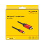 DeLOCK Cable USB Tipo-C™ a HDMI 8K 60 Hz HDR 2 m Rojo