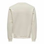 Sudadera sin Capucha Hombre Only & Sons Onsdan Unshed Reg Crew Neck Blanco