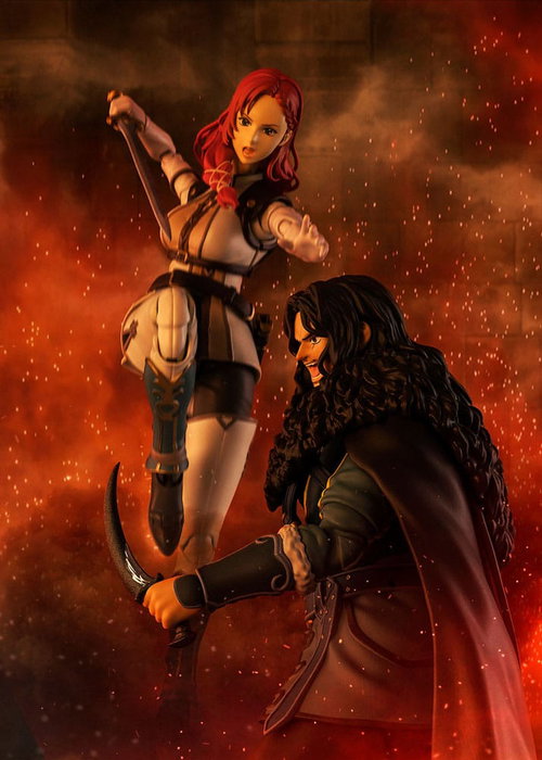 El Señor de los Anillos la Guerra de los Rohirrim Figura S.H. Figuarts Hera Shieldmaiden of Rohan 18 cm