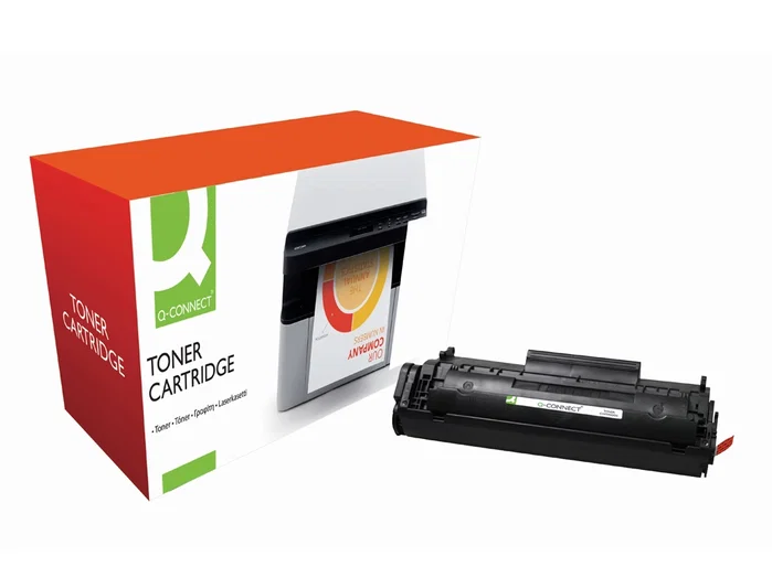 Q-connect Tóner compatible HP Q2612A para LaserJet 1010, Negro