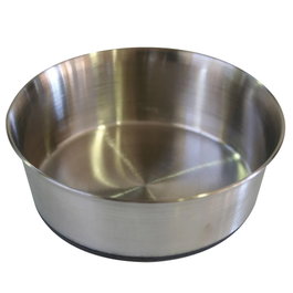 CROCI Comedero Perro Acero Heavy con Goma 4,5 L 28 cm