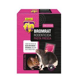 Flower Raticida Bromrat Pasta Fresca 150 g con Bromadiolona para Roedores Doméstico