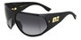 Dsquared2 D2-0124-S-2M2 con cristales grises