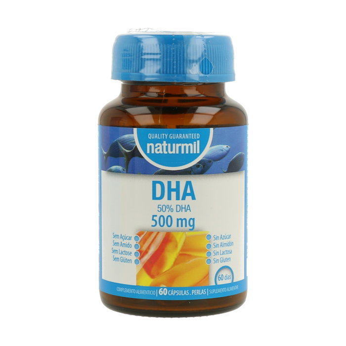 Naturmil DHA 500mg 60 cápsulas