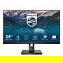 Philips 242S9JML Monitor 24" Full HD 1920x1080 VA 75Hz, HDMI, DisplayPort, USB Hub, Altavoces, Soporte Ajustable VESA 100x100, SmartImage