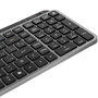 Mars Gaming MK-SILENKEYS Teclado Inalámbrico Compacto Silencioso, Bluetooth 5.1 Dual + 2.4GPRO, Tecla Copilot AI, Batería 200h, Layout PC/Mac, Negro