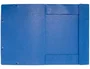 Exacompta Carpeta de Tres Solapas con Gomas Azul DIN A3