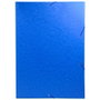 Exacompta Carpeta de Tres Solapas con Gomas Azul DIN A3
