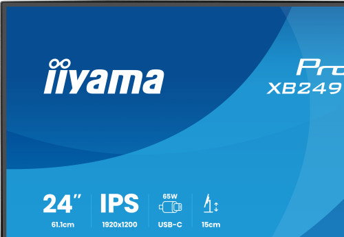 iiyama ProLite XB2495WSC-B1 Monitor 24.1 WUXGA IPS 100 Hz Negro