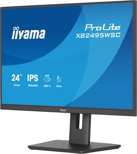 iiyama ProLite XB2495WSC-B1 Monitor 24.1 WUXGA IPS 100 Hz Negro
