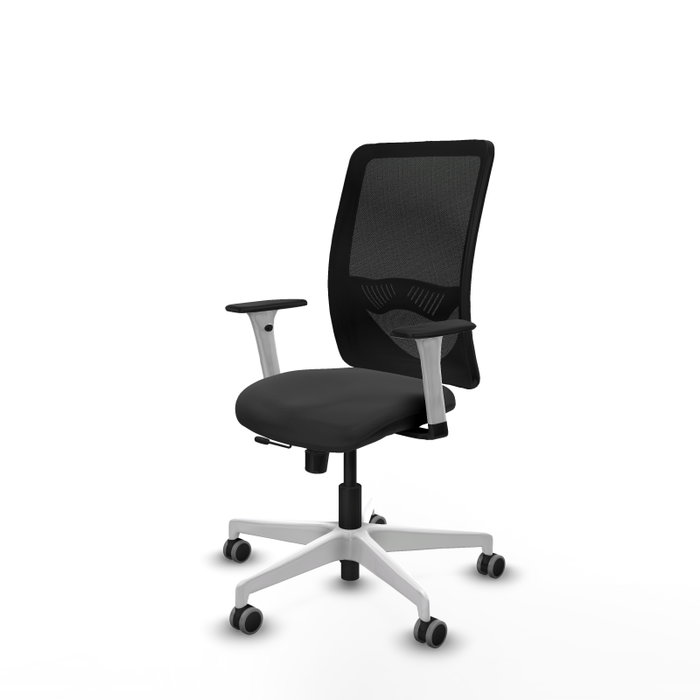 PIQUERAS Y CRESPO Silla de oficina Zulema Gris oscuro y Negro PIQUERAS Y CRESPO Silla de oficina Zulema Gris oscuro y Negro