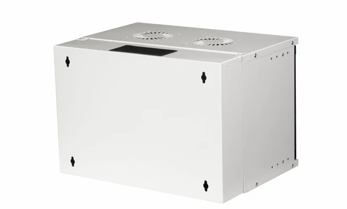 Equip Armario mural 19 pulg. 7U EWM-07-5440-G gris con puerta de cristal templado Equip Armario mural 19 pulg. 7U EWM-07-5440-G gris con puerta de cristal templado
