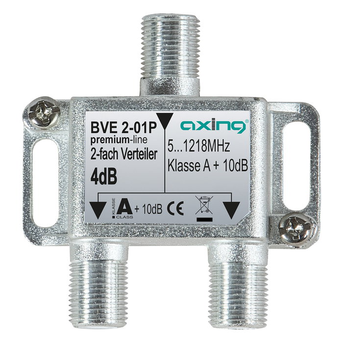 Axing BVE 2-01P RF-Splitter (BVE00201P) BuDIVA/4 Axing BVE 2-01P RF-Splitter (BVE00201P) BuDIVA/4